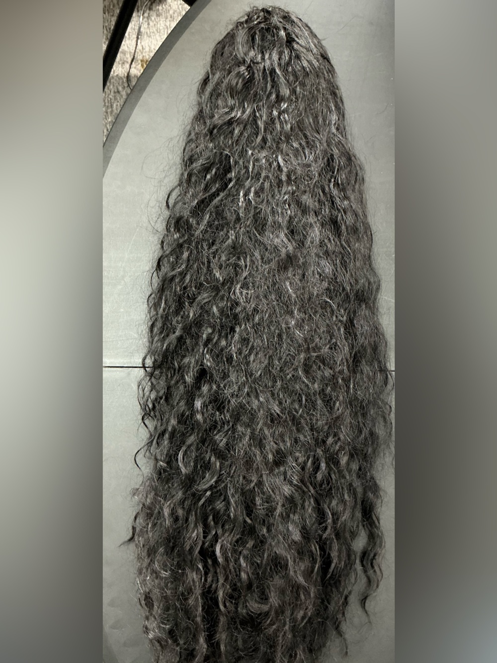Natural Black Curly Hair Extension - Women Hair